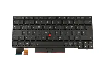Tastatur DE (deutsch) schwarz mit Backlight und Mouse-Stick original für Lenovo ThinkPad L13 Yoga (20R5/20R6)