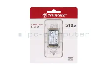TRANSCEND 400S TS512GMTE400S PCIe NVMe SSD Festplatte 512GB (M.2 22 x 42 mm)