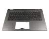 6B.H60N1.008 Original Acer Tastatur inkl. Topcase DE (deutsch) schwarz/grau