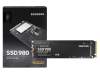 Samsung 980 PCIe NVMe SSD Festplatte 1TB (M.2 22 x 80 mm) für Asus ExperCenter X5 Mini Tower X500MA