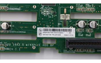 Lenovo 00FC693 SUBCARD 16*2.5 BP for Rafale(any)