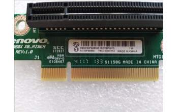 Lenovo 00HV153 CARDPOP PCIe x 8 riser card rear