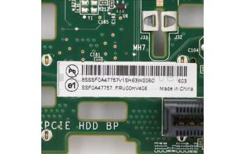 Lenovo 00HV406 SUBCARD 16*2.5 BP any Tin