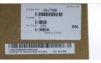 Lenovo 00JT558 COVER Bottom Cover BK MgAL