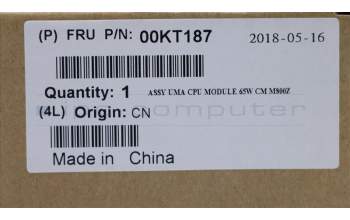 Lenovo 00KT187 HEATSINK I SKL S UMA TM Mutuo M8