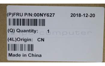 Lenovo 00NY627 RJ45 card, LNV