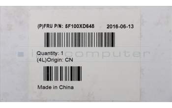 Lenovo 00XD648 Lüfter Front Lüfter W/O LED