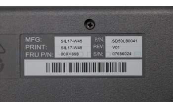 Lenovo 00XH698 Keyboard External,USB,Dutch,Black,Non_Backlight