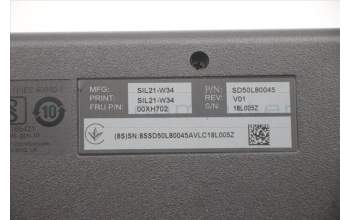 Lenovo 00XH702 Keyboard External,USB,German,Black,Non_Backlight