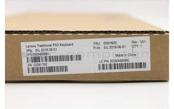 Lenovo 00XH920 DT_KYB PS2 TRDTNL KB BK LA SPA