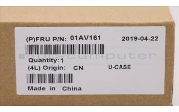 Lenovo 01AV161 MECH_ASM KBD,ES,Bezel UK,screw,CHY