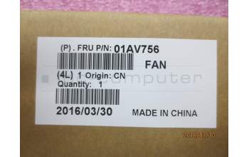 Lenovo 01AV756 HEATSINK Intel UMA BSW w Lüfter S