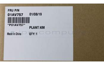 Lenovo 01AV757 HEATSINK Intel UMA BSW w/Lüfter,Delta