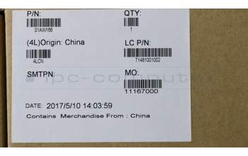 Lenovo 01AW166 Scharnier,(L+R), AL