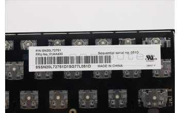 Lenovo 01AX430 Keyboard Internal, Slovenian, Non-Backlight, UK