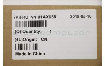 Lenovo 01AX658 Keyboard Internal, Bulgarian, Non-Backlight, UK