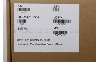 Lenovo 01AX950 COVER Cover,C Cover, w/ FP hole