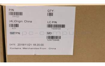 Lenovo 01AY023 MECH_ASM CS16_2BCP,GLASS,BLACK,NFC,TRA