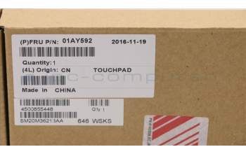 Lenovo 01AY592 MECH_ASM FRU,CS13T Mylar CHY w/o NFC
