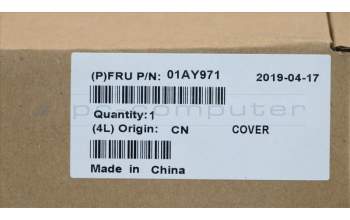 Lenovo 01AY971 Strip-cover ASM w/ gasket for X1 Yoga 3rd, Black