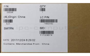 Lenovo 01EN346 HEATSINK AMD,DIS,w/Lüfter,DELTA