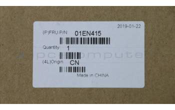 Lenovo 01EN415 Keyboard Internal, UK English, Black, Backlight, UK