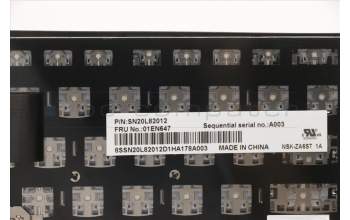Lenovo 01EN647 Keyboard Internal, Belgian, Non-Backlight, UK
