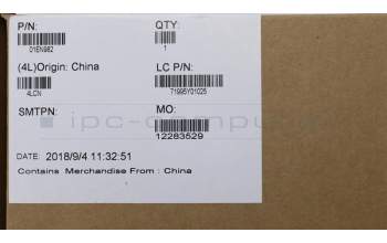 Lenovo 01EN982 Keyboard Internal, Czech/Slovak, Black, Backlight, UK