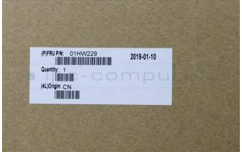 Lenovo 01HW229 NB_KYB Payton2Walter2 BL KBD,GB,CHY