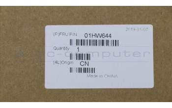 Lenovo 01HW644 Interne Tastatur, US-Englisch (International), Hintergrundbeleuchtung
