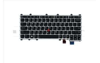 Lenovo 01HW655 Interne Tastatur, USA – Englisch, Silber, Hintergrundbeleuchtung