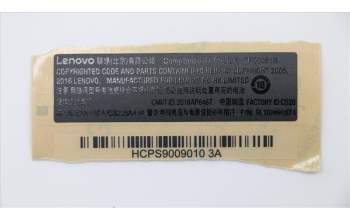 Lenovo 01HW850 D-Abdeckung, schwarz Baugruppe