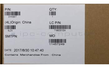 Lenovo 01HW917 HEATSINK FRU DIS thermal module,DELTA