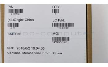 Lenovo 01HW930 CARDPOP Audio board