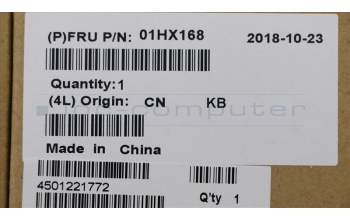 Lenovo 01HX168 Interne Tastatur, Englisch (US, Euro), Ohne_Hintergrundbeleuchtung