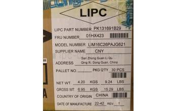 Lenovo 01HX423 NB_KYB Windu2 CHY BL-KB BR