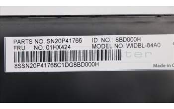 Lenovo 01HX424 Interne Tastatur, Arabisch, Hintergrundbeleuchtung