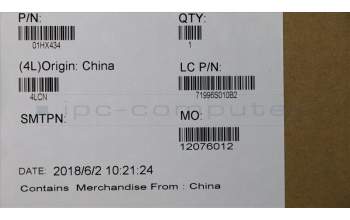 Lenovo 01HX434 Keyboard Internal, Hungarian, Backlight, UK