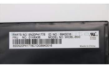 Lenovo 01HX436 NB_KYB Windu2 CHY BL-KB IT