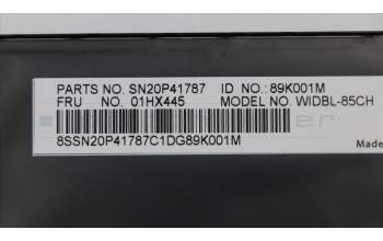 Lenovo 01HX445 NB_KYB Windu2 CHY BL-KB CH