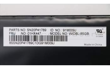 Lenovo 01HX447 NB_KYB Windu2 CHY BL-KB GB