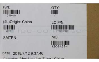 Lenovo 01HX489 NB_KYB Windu2 LTN BL-KB JP