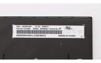 Lenovo 01HX489 NB_KYB Windu2 LTN BL-KB JP