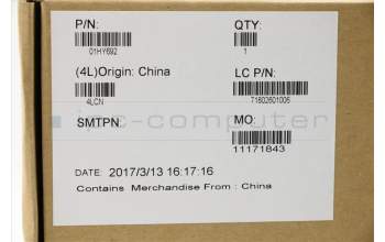 Lenovo 01HY692 MECH_ASM CS14W_3+2BCP,MYLAR,Silv,SUN,SKL