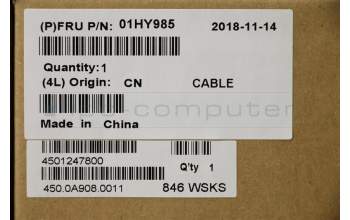 Lenovo 01HY985 LED,CAM,Touch cable,Narrow,ICT