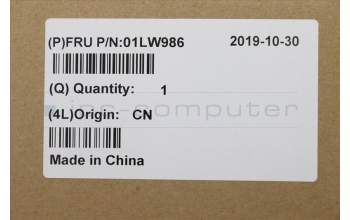 Lenovo 01LW986 Lenovo LCD Module,13.3\",FHD,Touch,Anti-Glare,IPS