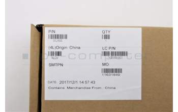 Lenovo 01LX533 MECH_ASM KBD,Bezel,SE,FPR,BK,CHY