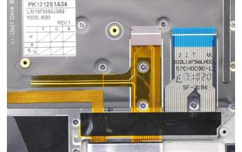 Lenovo 01LX533 MECH_ASM KBD,Bezel,SE,FPR,BK,CHY