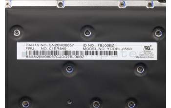 Lenovo 01LX533 MECH_ASM KBD,Bezel,SE,FPR,BK,CHY