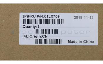 Lenovo 01LX709 Interne Tastatur, Dänisch, Nicht beleuchtet